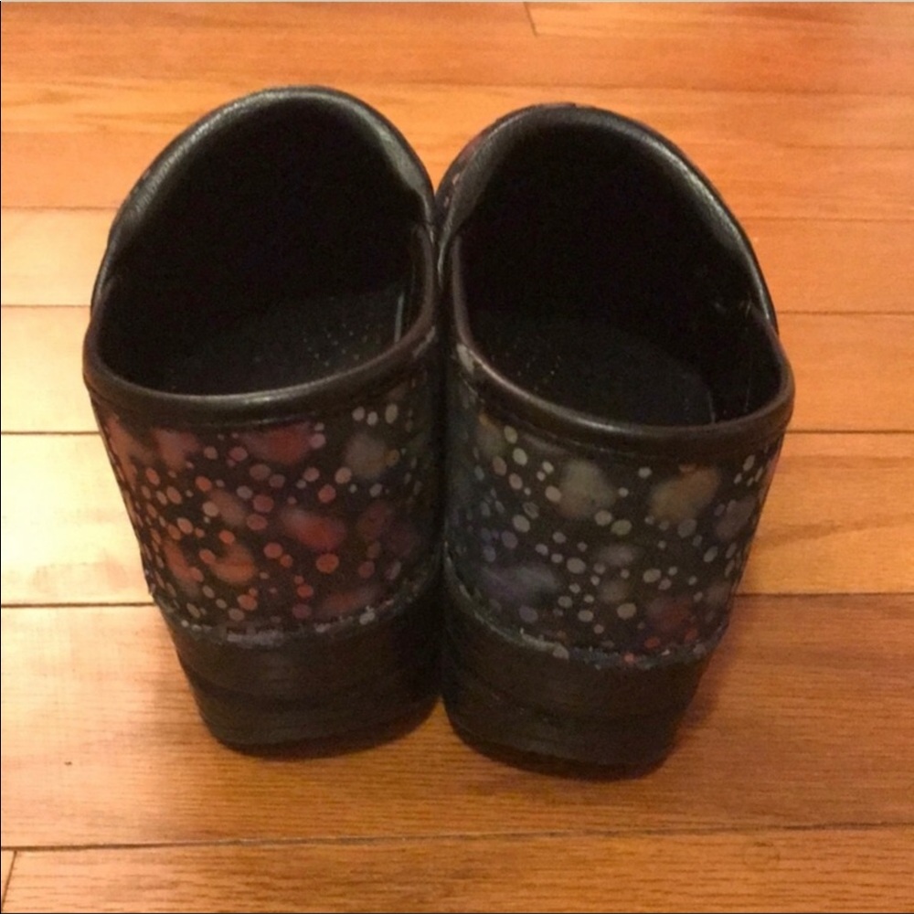 Dansko Multi Color Spots Pro Clogs - Picture 3 of 6